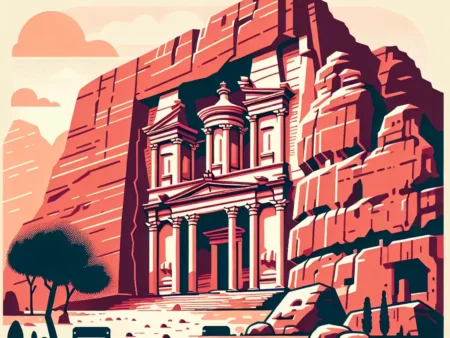 Menyusuri Jejak Peninggalan Sejarah di Petra, Yordania