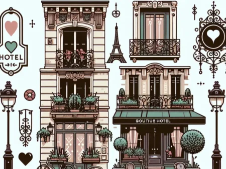 Hotel Butik dengan Sentuhan Vintage di Paris