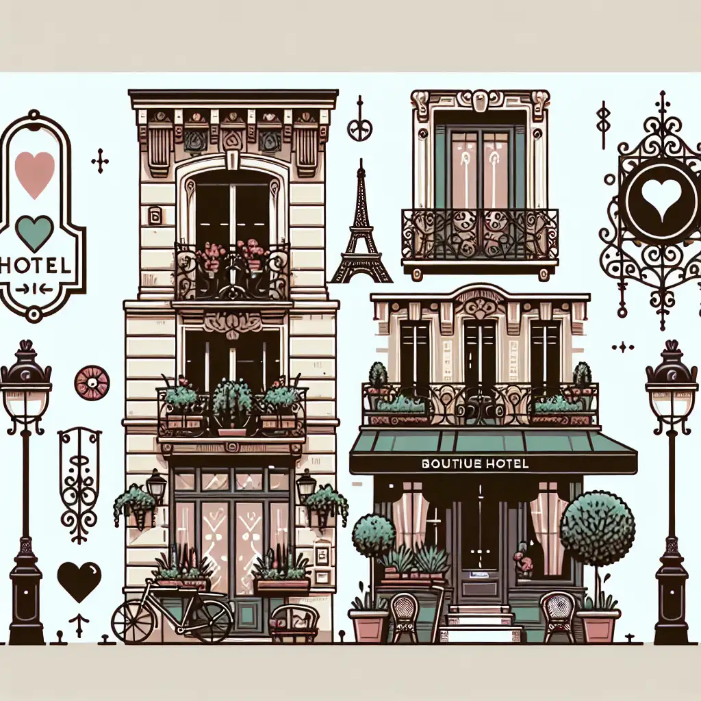 Hotel Butik dengan Sentuhan Vintage di Paris